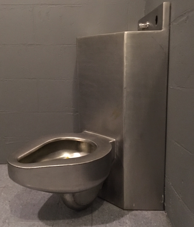 In-game image of a combination steel sink/toilet.