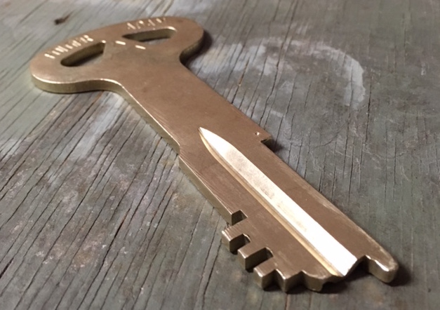 Giant jail cell key