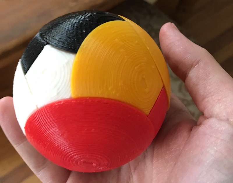 Having a Ball sphere assembled.