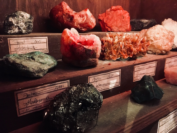 In-game: A collection of beautiful crystals, and stones. 