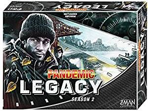Pandemic Legacy Season 2 blue box art.