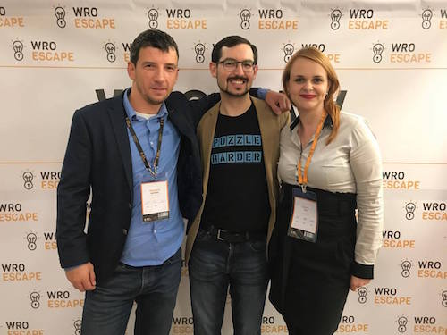 Group shot at WroEscape