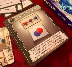 A color mixture introduction puzzle.