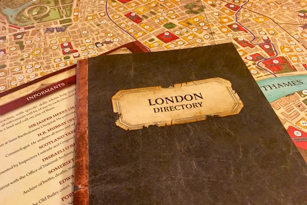 The London Directory, Informants list, and London map.