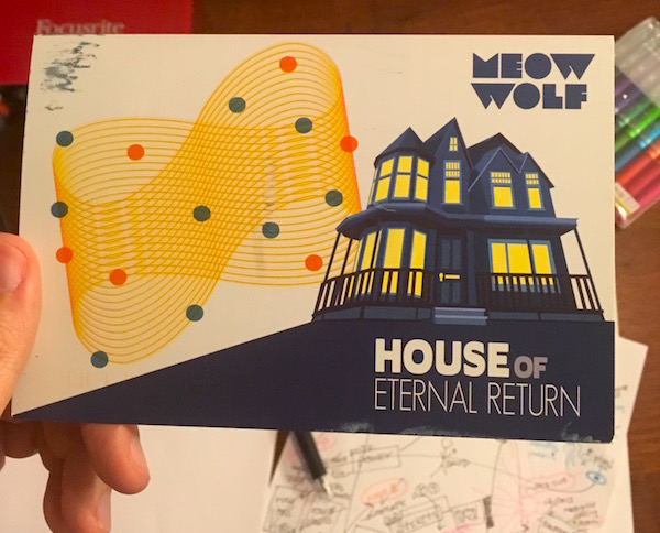 Solved: Mystery of the Meow Wolf Postcard