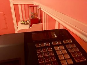 In-game: The cash register in Joker's Cafe.