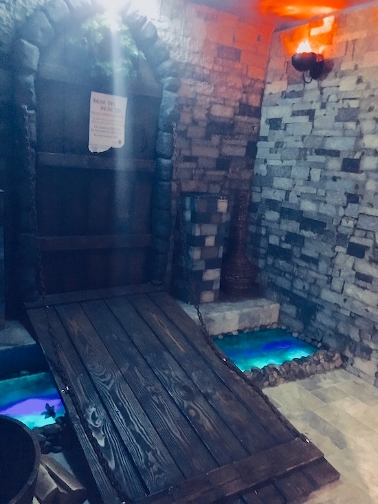 In-game: the entrance to Camelot.