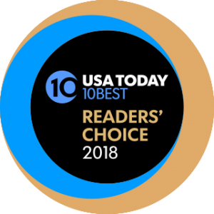 USA Today 10Best Readers Choice 2018 logo