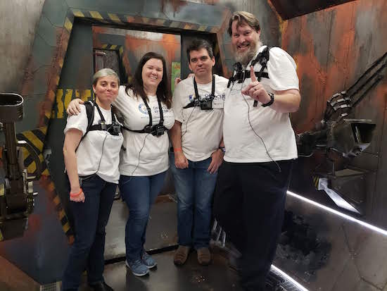 Game 1 post-game photo in Rise of the Machines.