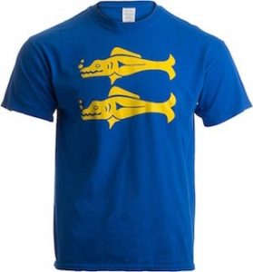 Blue Barracudas shirt