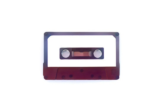 Stylized image of a mixtape.