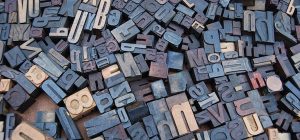 assorted printing blocks