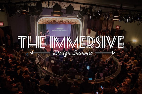 Immersive Design Summit stage.