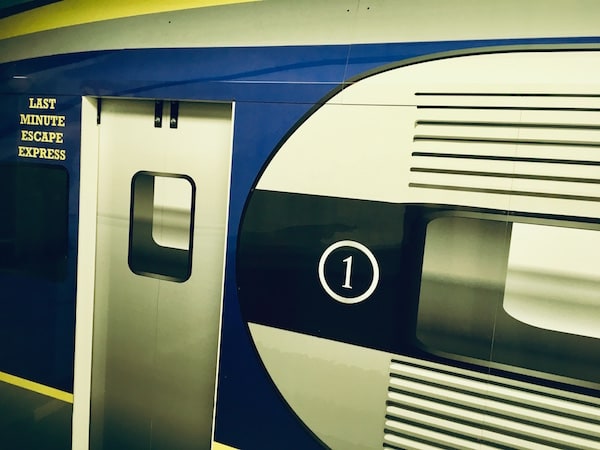 In-game: The Last Minute Express train.