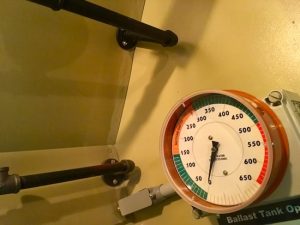 In-game: Ballast Tank gauge.