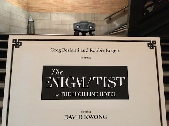 David Kwong’s Enigmatist [Review]