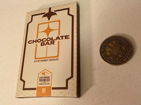 An in-world branded chocolate bar.
