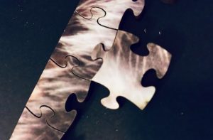 Closeup of of a piece that fits but is incorrect.