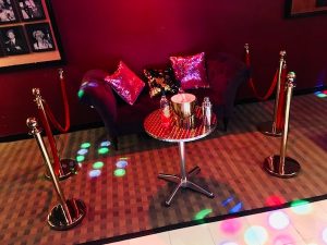 In-game: the VIP lounge.