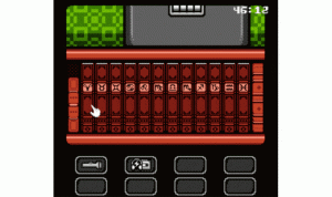 In-game animation: a cursor selecting books with zodiac symbols on them.