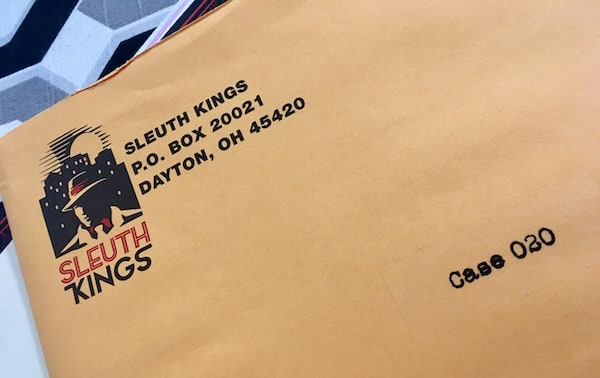 In-game: Sleuth Kings Case 020 envelope.