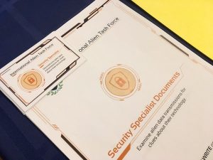 The Security Specialist's Documents printed in orange.