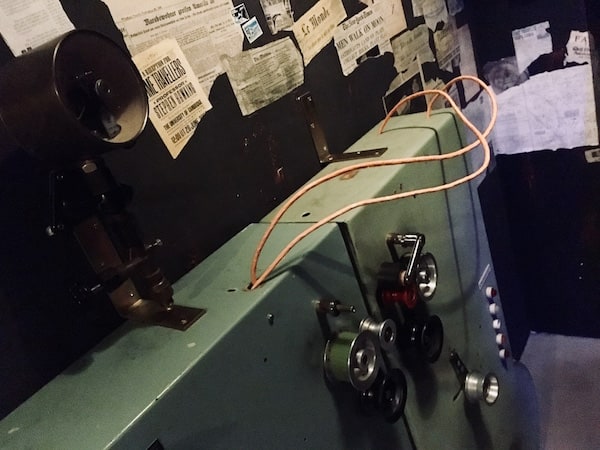 In-game: A strange metal device made from an assortment of objects.