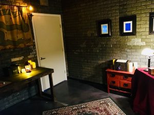 In-game: The Wizard's test chamber.