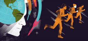 Promotional art for The Last Defender.