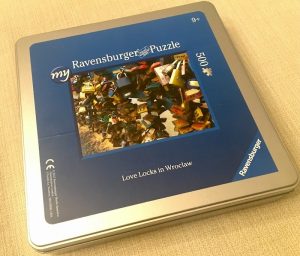 Custom Ravensburger 500 piece puzzle of Love Locks