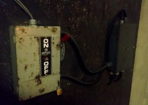 In-game: An old worn on/ off switch.