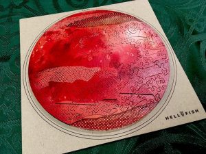 Mars laser cut wooden jigsaw puzzle.