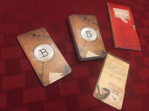 Sherlock Holmes deck stacks.