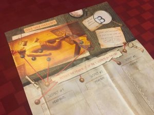 Sherlock Holmes suspect map.