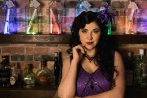 Speakeasy owner/ bartender Vivian Mae looking fabulious.
