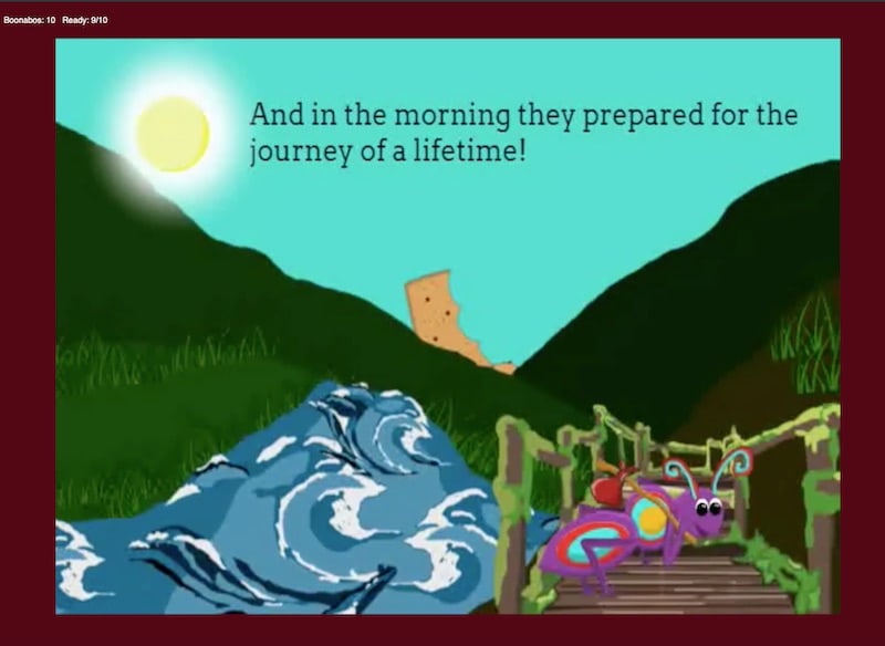 A Boonabos on a journey.