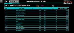 REA's Hivemind on the top of the Beat The Bomb leaderboard.