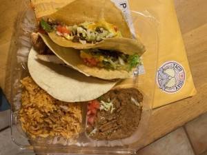 Actual tacos sitting on top of Taco Twosday.