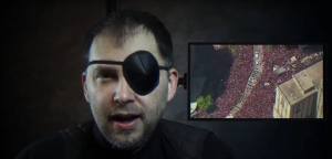 In-game spy character with an eye patch.