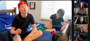 Evil gamer children threatening to destroy the internet over Zoom.