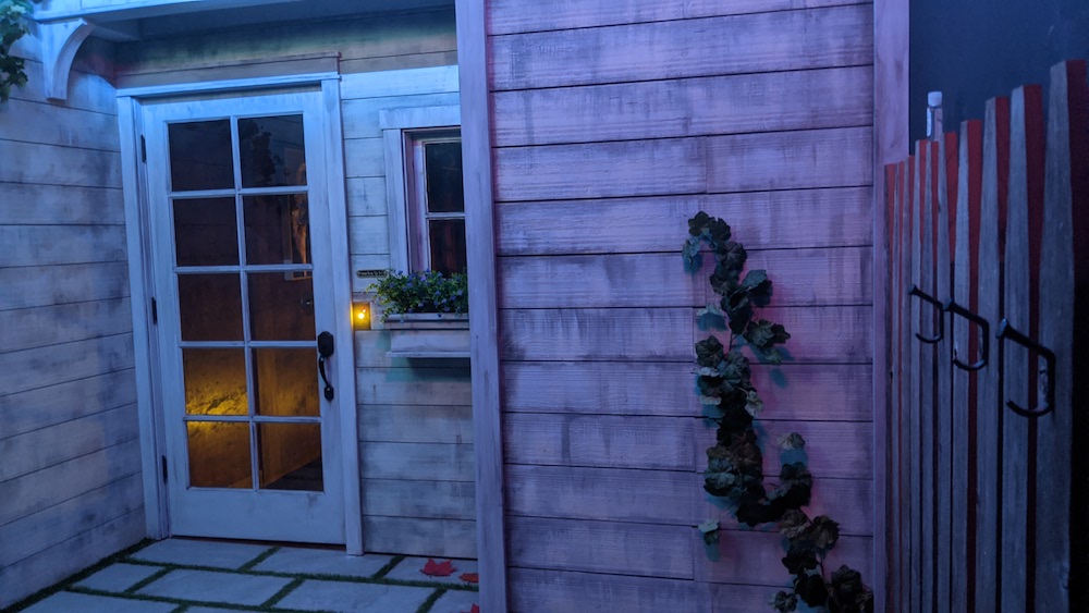 The exterior of a home.