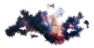 A jigsaw puzzle of the galaxy, the edge is infinite.