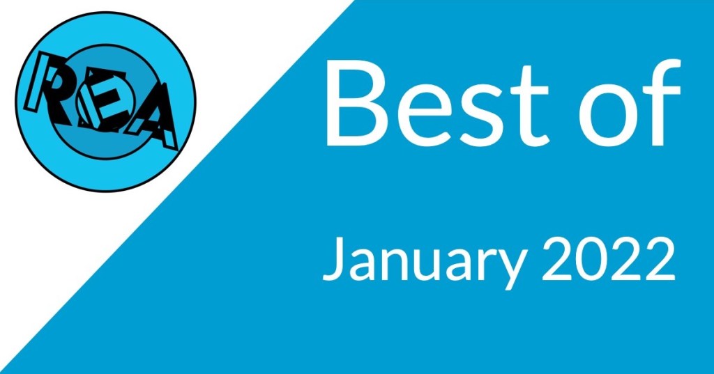 Best of REA, January 2022 banner.