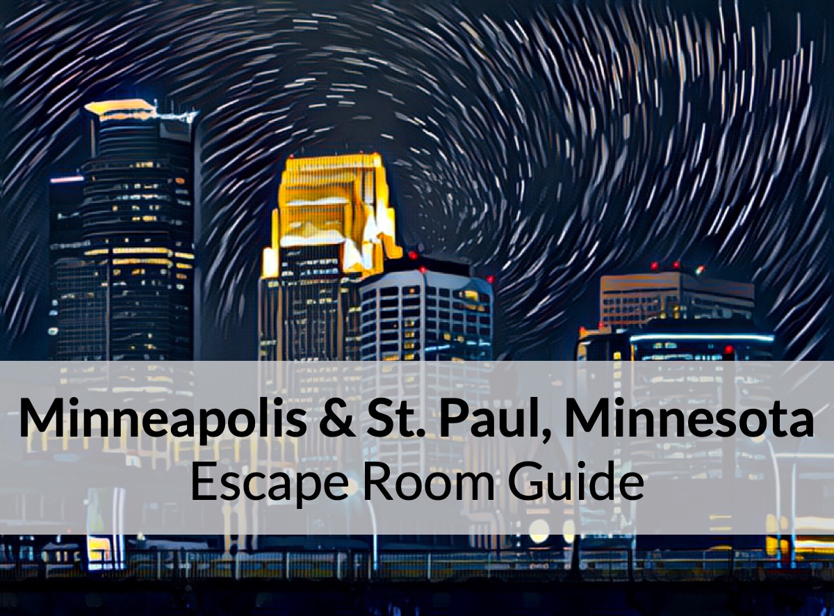 Minneapolis & St. Paul, Minnesota: Escape Room Recommendations