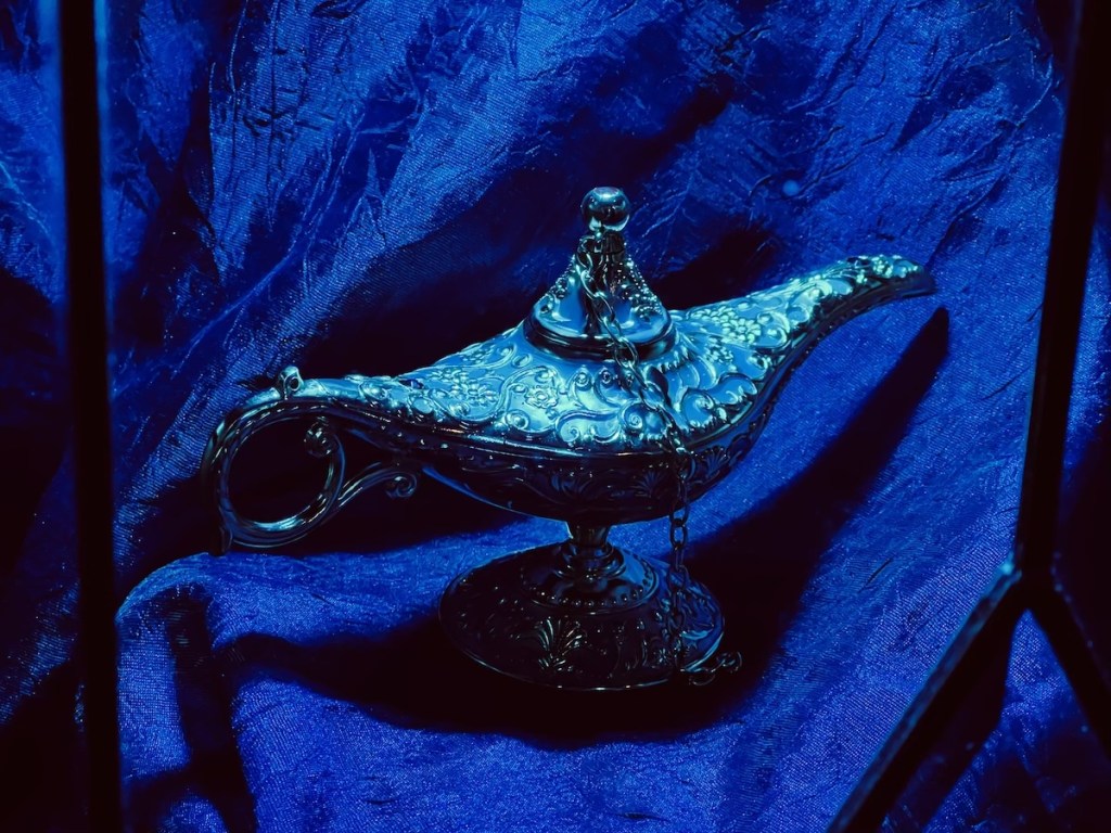 A genie's lamp.