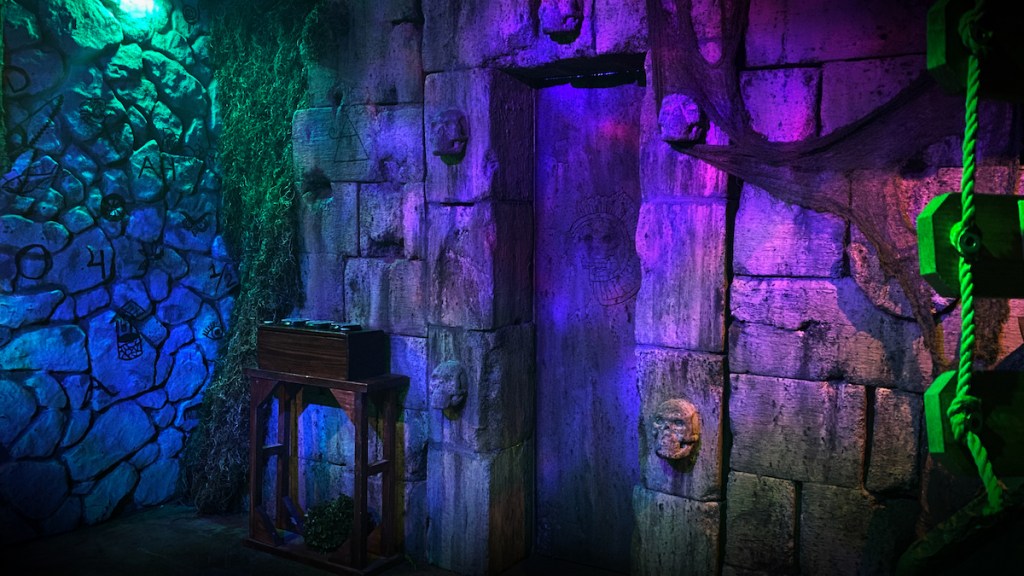 A beautiful D&D-esque dungeon.