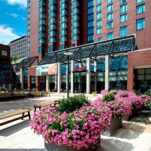 Marriott Cambridge exterior.