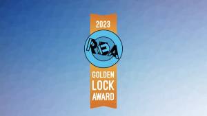 2023 Golden Lock Award Ribbon