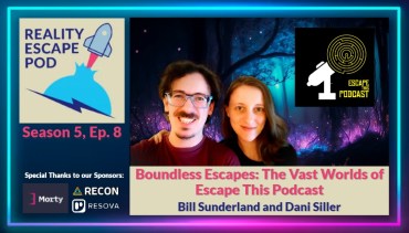 REPOD S5E8 – Boundless Escapes: The Vast Worlds of Escape This Podcast with Bill Sunderland and Dani Siller
