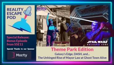 REPOD Special Release Bonus Show – Theme Park Edition: Galaxy’s Edge, DASH, and… The Unhinged Rise of Mayor Law at Ghost Town Alive